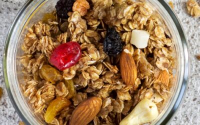 GRANOLA DE FRUTOS SECOS : EL DESAYUNO PERFECTO PARA EMPEZAR EL DÍA.