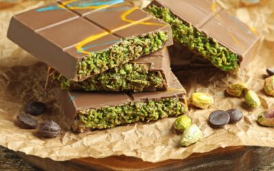 🍫 Tableta de Chocolate Rellena de Pistacho: El lujo árabe en tu cocina